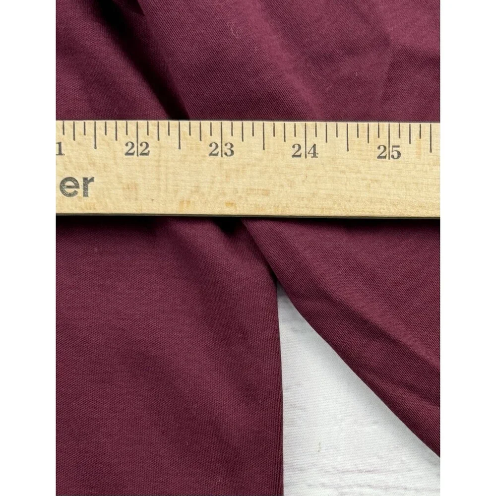 Polo Ralph Lauren Pima Soft Touch Polo Shirt Men's XL Burgundy Long Sleeve Pony